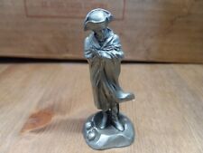 George Washington   Pewter Figure NHS National Historical Society 1982 picture