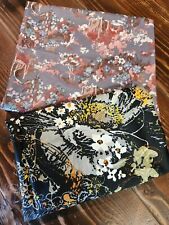 Vintage 60s 70s Fabric Lot Poly Disco Shirt Dress Material 5 Yards  picture