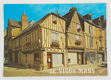 Old Mans Saint-Honoré Street Le Mans France Postcard Unposted picture