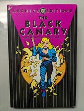 DC Archive Editions Black Canary Archive Vol 1 Graphic Novel HCDJ 2001 DC Comics picture