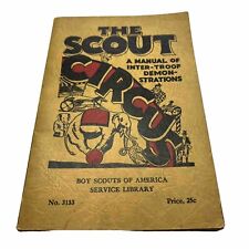 BSA The Scout Circus: Manual of Inter-Troop Demonstrations 1934 Paperback BN-138 picture