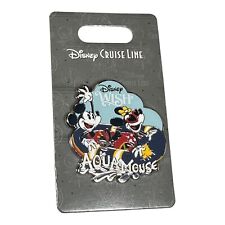 2022 Disney Cruise Line DCL Disney Wish Aqua Mouse Pin picture