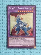 Blue-Eyes Tyrant Dragon MP23-EN019 Prismatic Secret Rare Yu-Gi-Oh Card 1st New picture