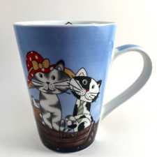 Konitz Germany Friendship Pirates Kitty Cats Large Coffee Tea Mug 10oz picture