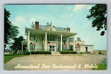 Milan OH-Ohio, Homestead Inn and Restaurant, Advertising, Vintage Postcard picture