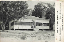 VINTAGE MAPLE PLAIN MN POSTCARD CABIN MAPLE  HILL FARM LAKE INDEPENDENCE 012622  picture