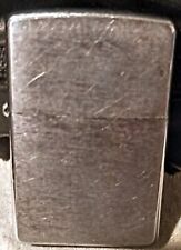 2012 Zippo Lighter Matte Silver Plain A 12 Very Clean Great Condition SEE PICS picture