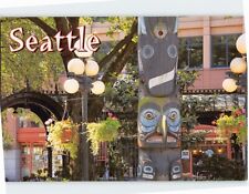 Postcard Pioneer Square Seattle Washington USA picture