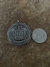 Harvard University Rare 1923 sterling silver D.U. Club Medallion. picture