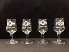 Set of 4 Vintage Madero XXXXX Liqueur Shot Glasses 3.5” Stemware -  picture