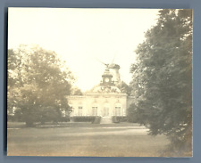 Germany, Potsdam, Sanssouci Castle. The Windmill Vintage Silver Print. Deutschl picture