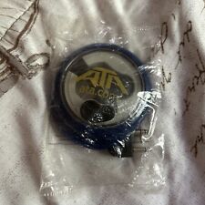 Vintage New Packaged ATA Headphones Wired 2-prong Airplane Earphones in Case EUC picture