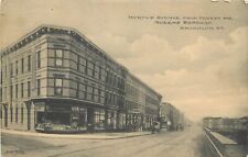 Myrtle Avenue From Forest Avenue, Queens Borough, Brooklyn, NY Postcard picture