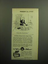 1957 V-M Fidelis Hi-Fi Phonograph Model 560 Ad - Cherchez la femme picture