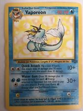 Pokémon TCG Vaporeon Jungle 28/64 Regular Unlimited Rare picture