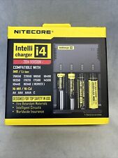 Nitecore Battery Charger i4 Intellicharger 18650 1850014500 12v Auto Adapter picture