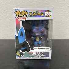 Funko Pop Lucario #856 Pearlescent Pokémon Center Exclusive DAMAGED SEE PICS picture