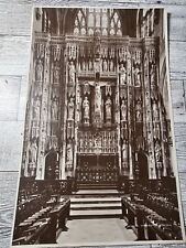 Antique Photo Reredos Winchester Cathedral England Large 11