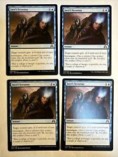 4x Mtg Shadows Over Innistrad Jace's Scrutiny NM Magic The Gathering picture