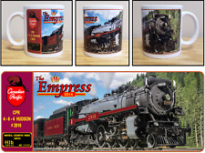 Canadian Pacific #2816 - 4-6-4 H1b Hudson Steam Locomotive - 11 oz Coffee Mug picture