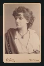 1880's C. F. CONLY (Boston) Cabinet Photograph -EDITH KINGDON-GOULD (Actress) picture