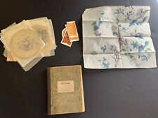 Antique Lot Of Over 65 1916-17 Original Hand Drawn Patterns For Designs Rare picture