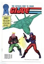 Official How to Draw GI Joe #1 VF 8.0 1987 picture