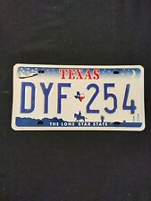Expired  1990s  Texas License Plate The Lone Star State Oil Wells Space Shuttle picture