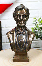 United States of America 16th President Abraham Lincoln Bust Statue 7.5