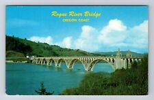 Rogue River OR-Oregon, Patterson Bridge, Antique, Vintage Postcard picture