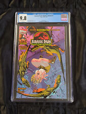 Topps 1994 Jurassic Park: Raptors Attack #1 CGC 9.8 NM/MT with White Pages picture