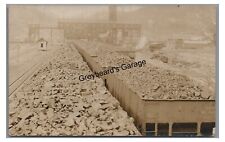RPPC Webb Mine Coal Mining Tipple Railroad SHADYSIDE OH Real Photo Postcard 2 picture