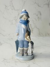 Lladro Winter Boy with Dog # 5220 Figurine Made in Spain picture