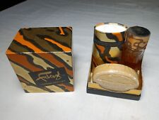 Vintage Faberge Tigress Trip-Let Gift Box Travel Set Cologne Powder Soap picture