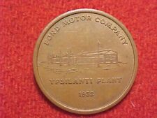 1972 FORD MOTOR COMPANY ~ FORTY YEARS OF PROGRESS TOKEN ~ YPSILANTI FORD PLANT picture