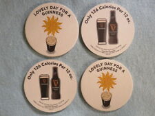 4 Beer Coasters ~ GUINNESS Brewing Co Stout ~ Lovely Day for a Guinness; IRELAND picture