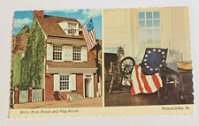 Vintage Postcard Betsy Ross House and Flag Room Philadelphia Pennsylvania PA 26 picture