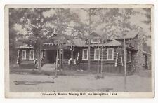 Johnson's Rustic Dining hall on Houghton Lake, Michigan picture