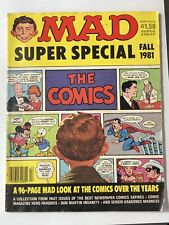 Vintage Mad Magazine Super Special Fall 1981 #36 A Mad Look at the Comics picture