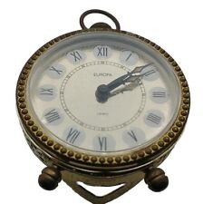 Vintage Retro Germany EUROPA Wind Up Mechanical Desk Small Alarm Clock picture
