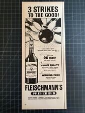 Vintage 1950s Fleischmann’s Gin Print Ad picture