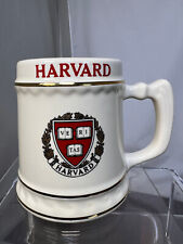 Vintage Harvard University Ceramic Beer Stein Mug Ivy League Cup picture