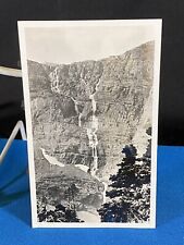 Swiftcurrent Pass Falls Glacier National Park Antique 1927 Photo - George Abeel picture