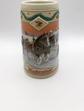 1996 Budweiser Christmas Stein picture