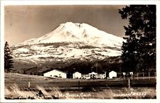 Real Photo Postcard Weed High School and Mt. Shasta, California picture