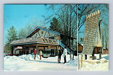 Cadillac MI-Michigan, Sun'n Snow Lodge, Advertising, Antique Vintage Postcard picture