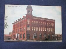 1909 El Reno Oklahoma Kerfeet Hotel Postcard & Cancel picture