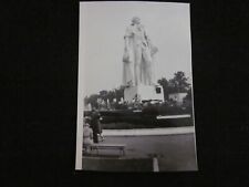 Vintage Real Photo Photograph George Washington Statue New York Worlds Fair 1939 picture