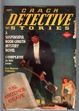 Crack Detective Stories--September 1948--Pulp Magazine--Columbia--G/VG picture