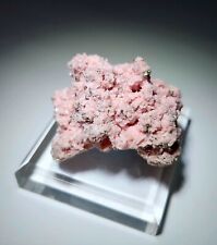 ***GREAT-Sparkling Pyrite on Rhodochrosite crystal cluster, mine Colorado*** picture